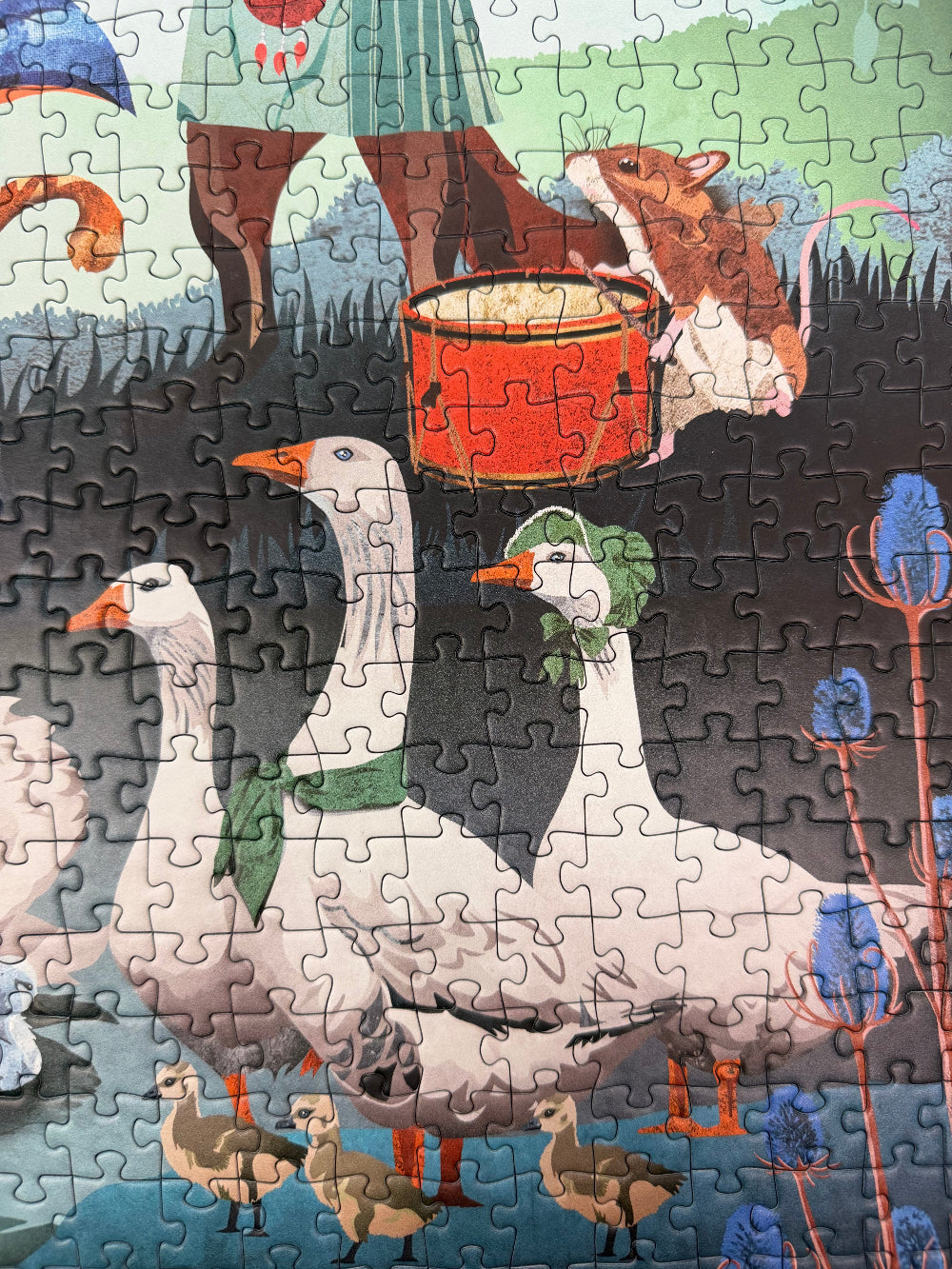 The 12 Days of Christmas 1000 or 500 Piece Jigsaw Puzzle