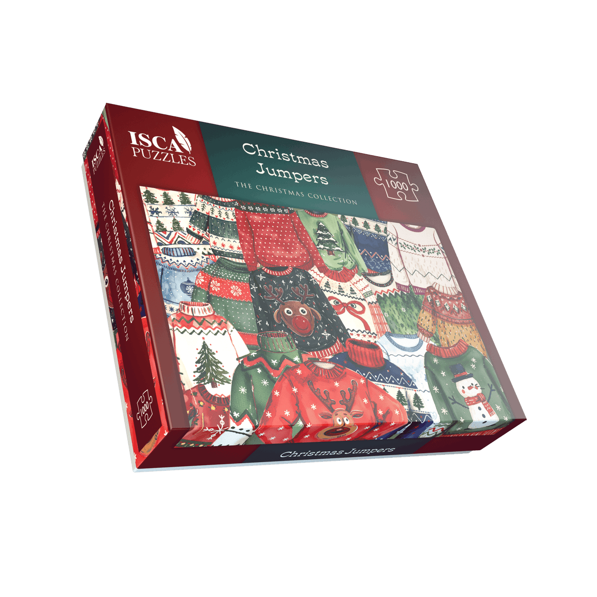 The Christmas Puzzler's Pair 2 x 1000 Piece Jigsaw Puzzle Bundle