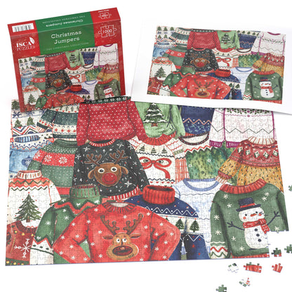 Christmas Jumpers 1000 Piece Jigsaw Puzzle