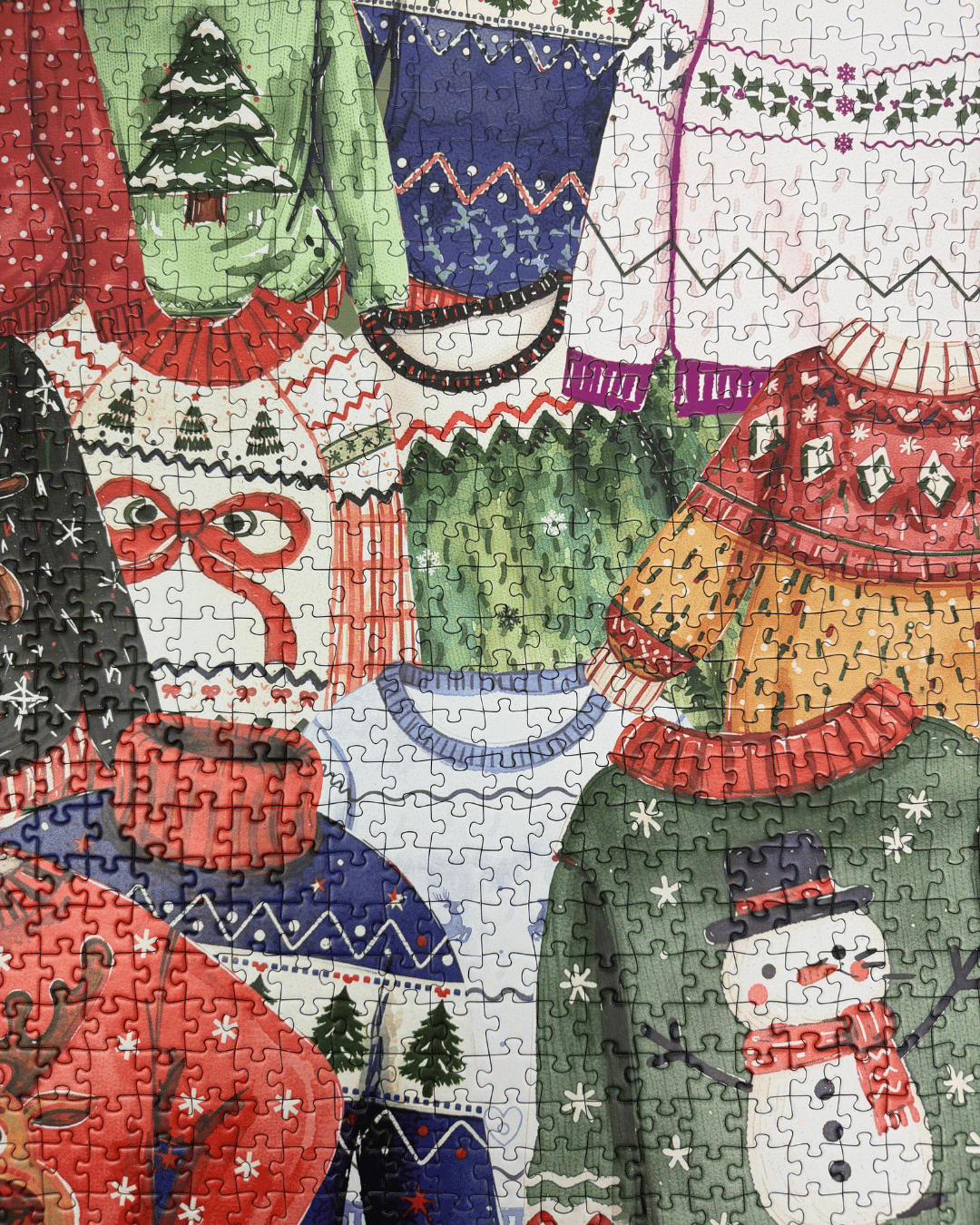 Christmas Jumpers 1000 Piece Jigsaw Puzzle