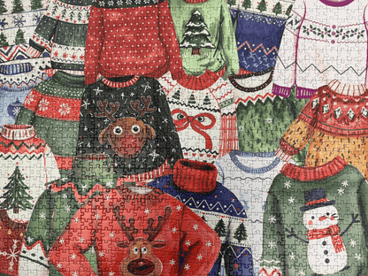 The Christmas Puzzler's Pair 2 x 1000 Piece Jigsaw Puzzle Bundle