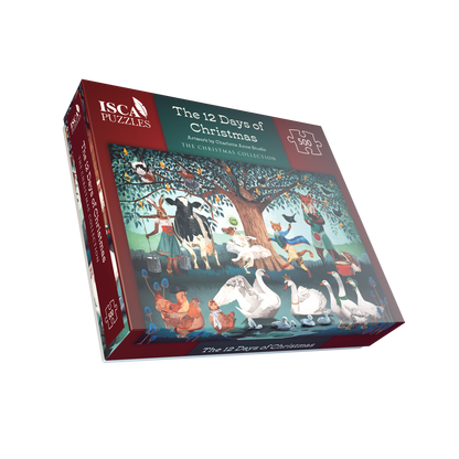 The 12 Days of Christmas 1000 Piece Jigsaw Puzzle