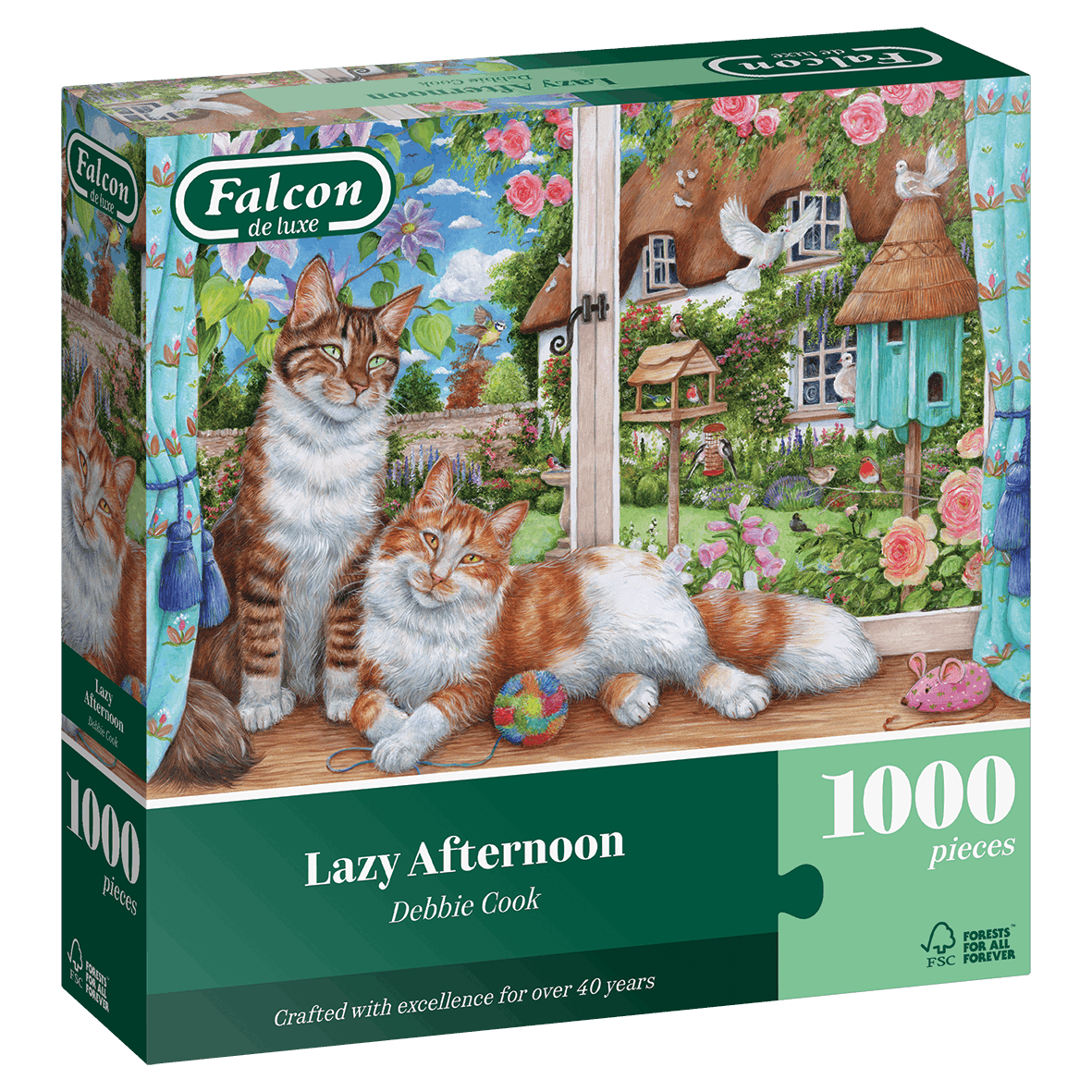 Falcon de Luxe Lazy Afternoon 1000 Piece Jigsaw Puzzle