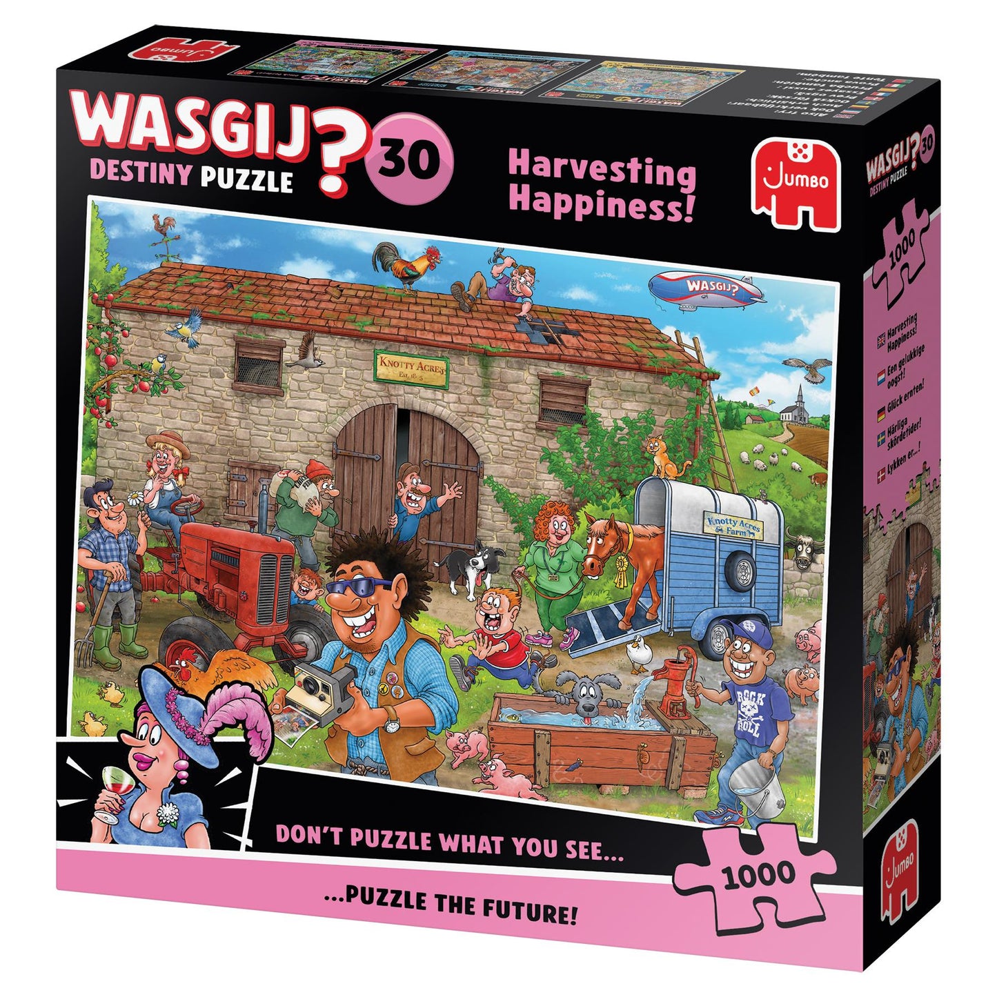 PRE-ORDER Wasgij Destiny 30 Harvesting Happiness 1000 Piece Jigsaw Puzzle