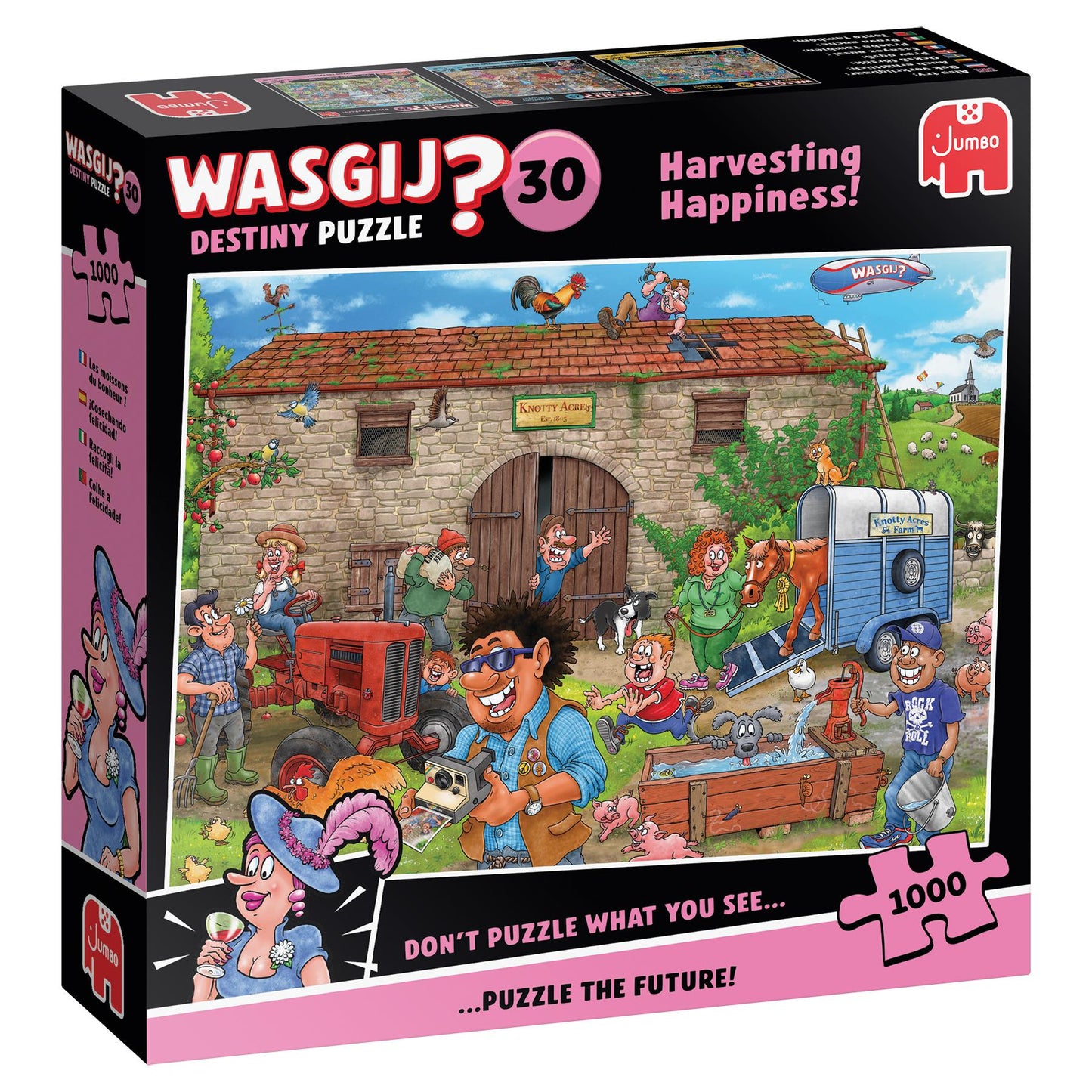 PRE-ORDER Wasgij Destiny 30 Harvesting Happiness 1000 Piece Jigsaw Puzzle