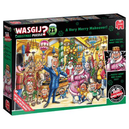 Wasgij Christmas 21 A Very Merry Makeover 1000 Piece Jigsaw Puzzle