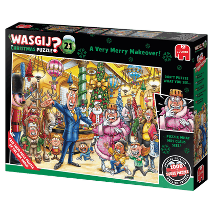 Wasgij Christmas 21 A Very Merry Makeover 1000 Piece Jigsaw Puzzle