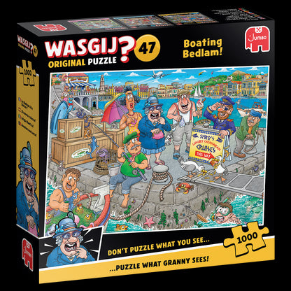 PRE-ORDER Wasgij Original 47 Boating Bedlam 1000 Piece Jigsaw Puzzle