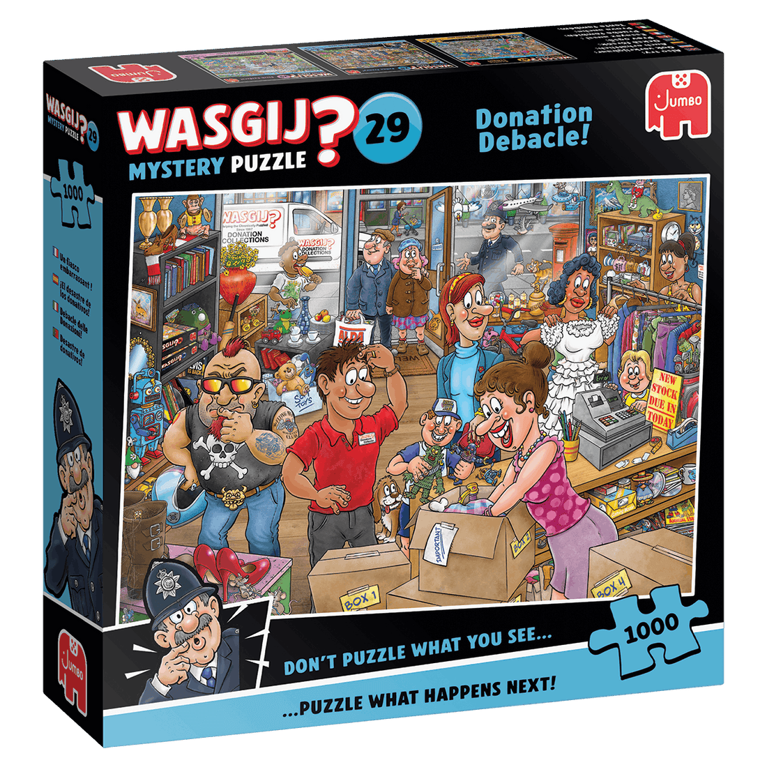 Wasgij Mystery 29 Donation Debacle 1000 Piece Jigsaw Puzzle – All ...