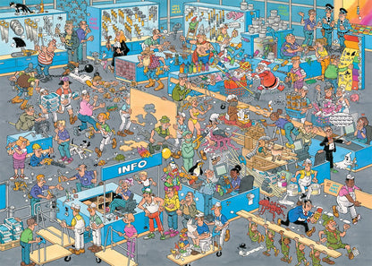 Jan Van Haasteren 'How Not to DIY' 2 x 1000 Piece Jigsaw Puzzles