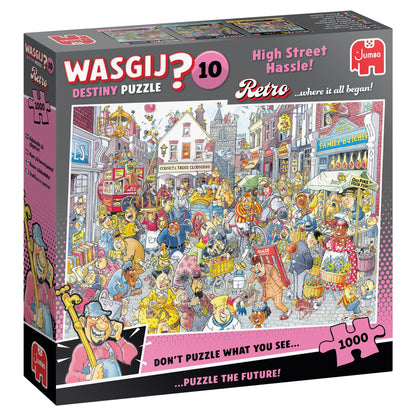 Wasgij Retro Destiny 10 High Street Hassle 1000 Piece Jigsaw Puzzle