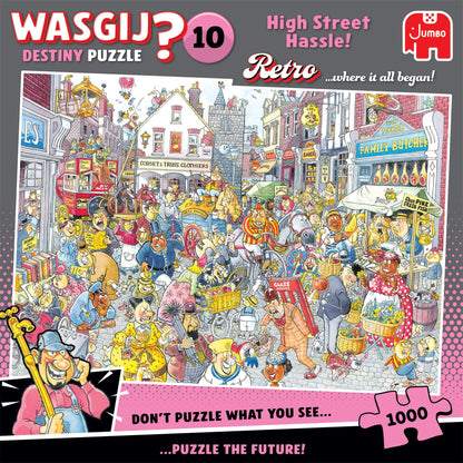 Wasgij Retro Destiny 10 High Street Hassle 1000 Piece Jigsaw Puzzle