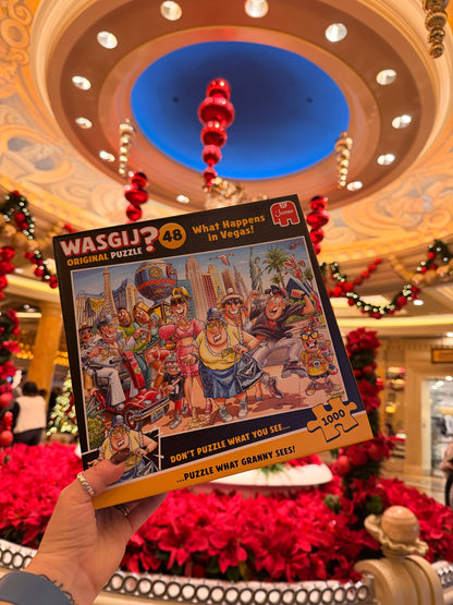 PRE-ORDER Wasgij Original 48 What Happens in Vegas 1000 Piece Jigsaw Puzzle