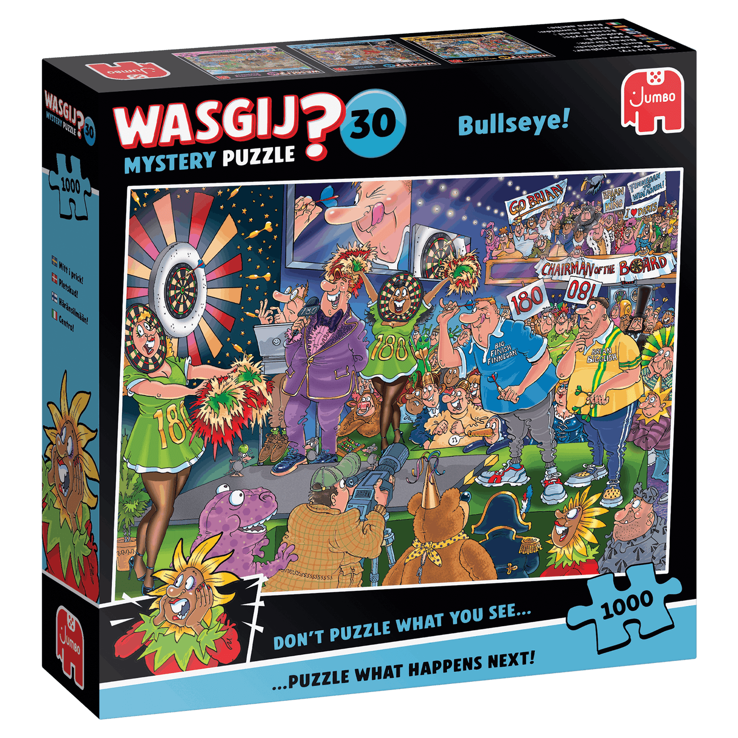 Wasgij Mystery 30 Bullseye 1000 Piece Jigsaw Puzzle