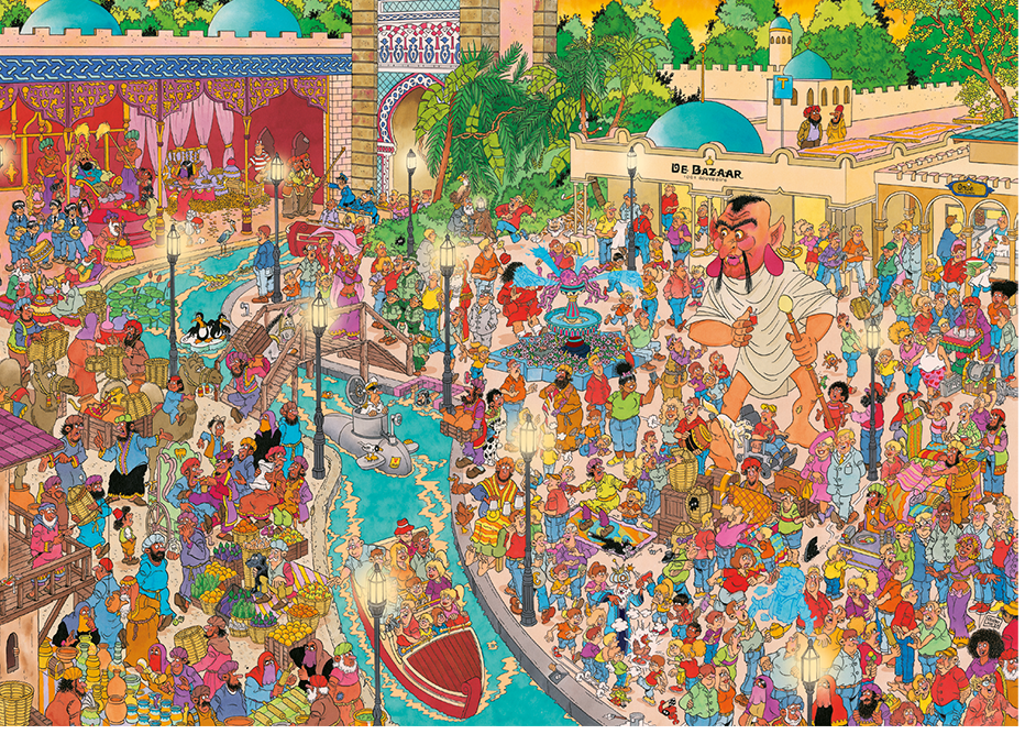 PRE-ORDER Jan van Haasteren - Efteling Fata Morgana 1000 Piece Jigsaw Puzzle