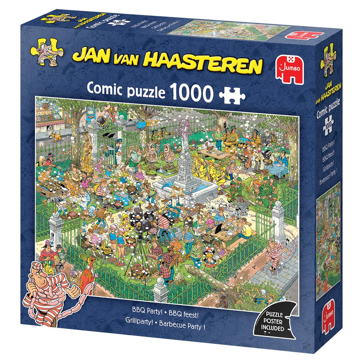 PRE-ORDER Jan Van Haasteren BBQ Party 1000 Piece Jigsaw