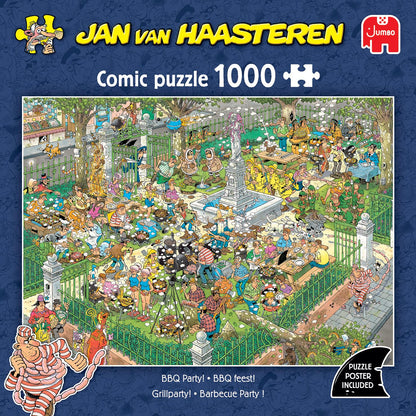 PRE-ORDER Jan Van Haasteren BBQ Party 1000 Piece Jigsaw