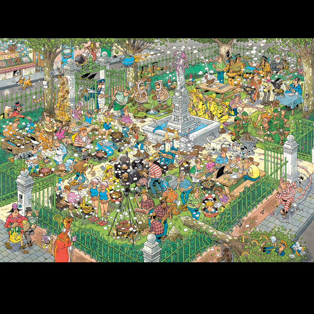 PRE-ORDER Jan Van Haasteren BBQ Party 1000 Piece Jigsaw