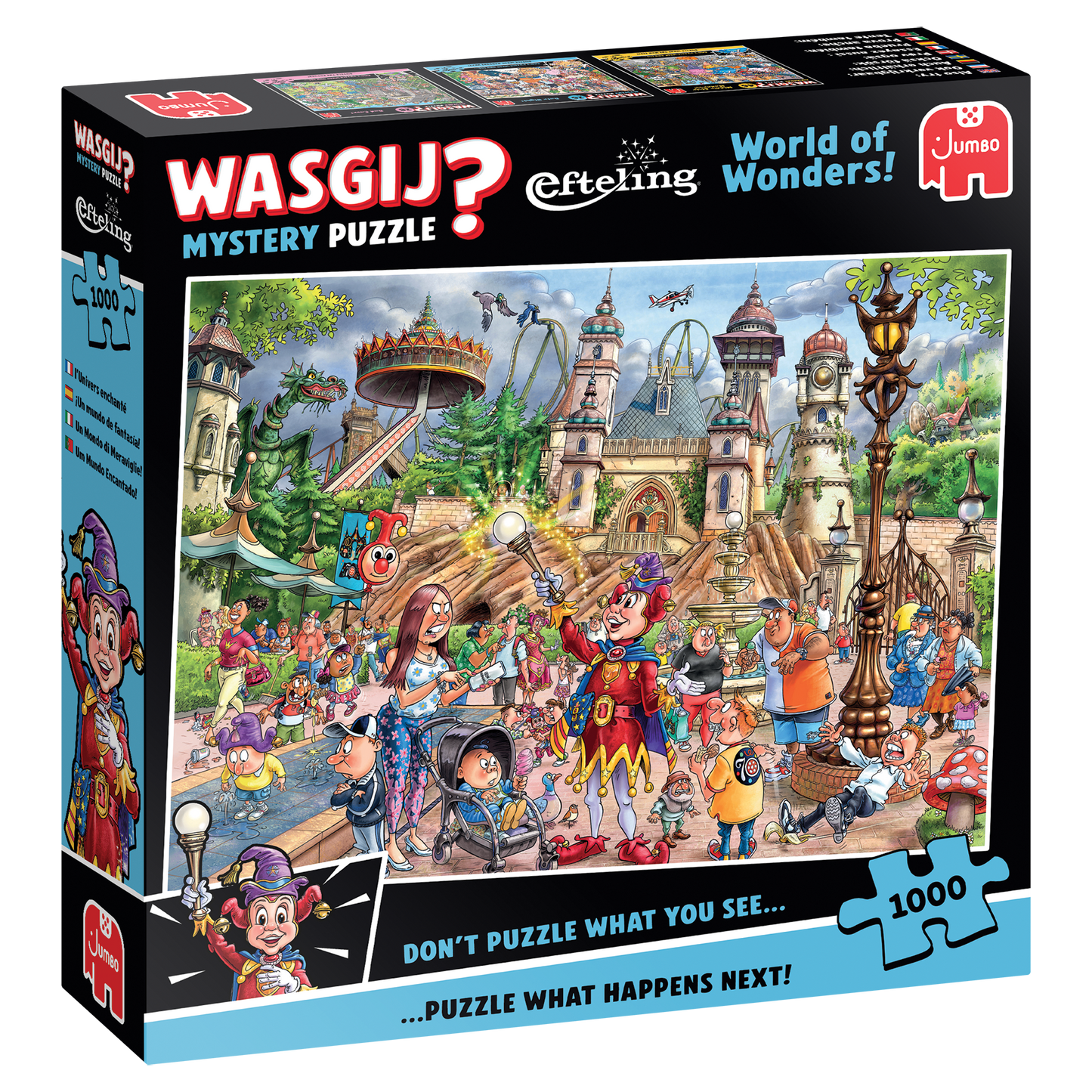 PRE-ORDER Wasgij Mystery Efteling: World of Wonders 1000 Piece Jigsaw Puzzle