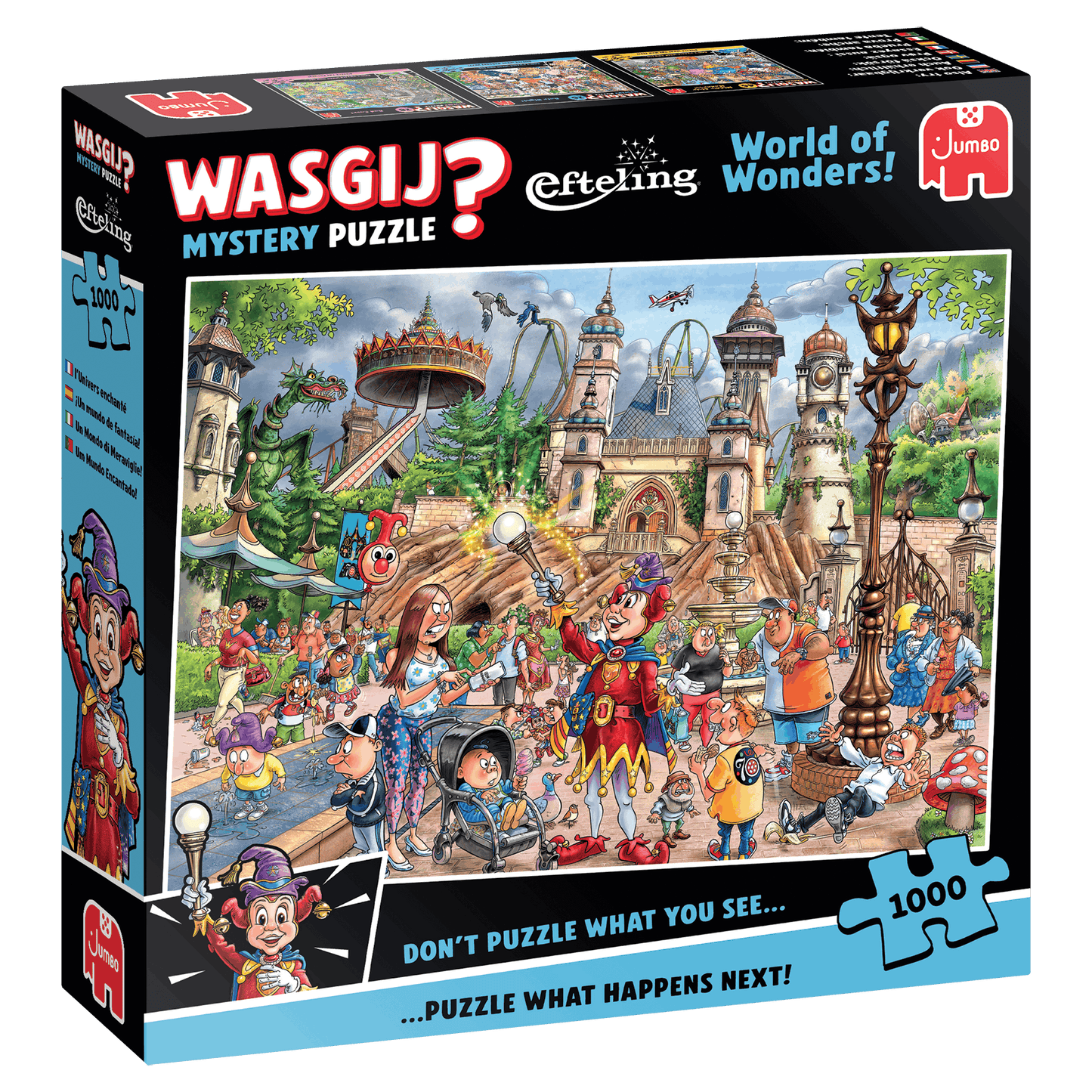 PRE-ORDER Wasgij Mystery Efteling: World of Wonders 1000 Piece Jigsaw Puzzle