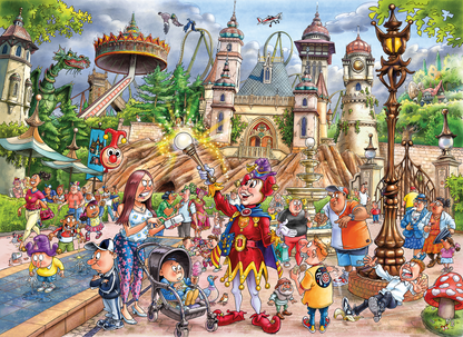 PRE-ORDER Wasgij Mystery Efteling: World of Wonders 1000 Piece Jigsaw Puzzle