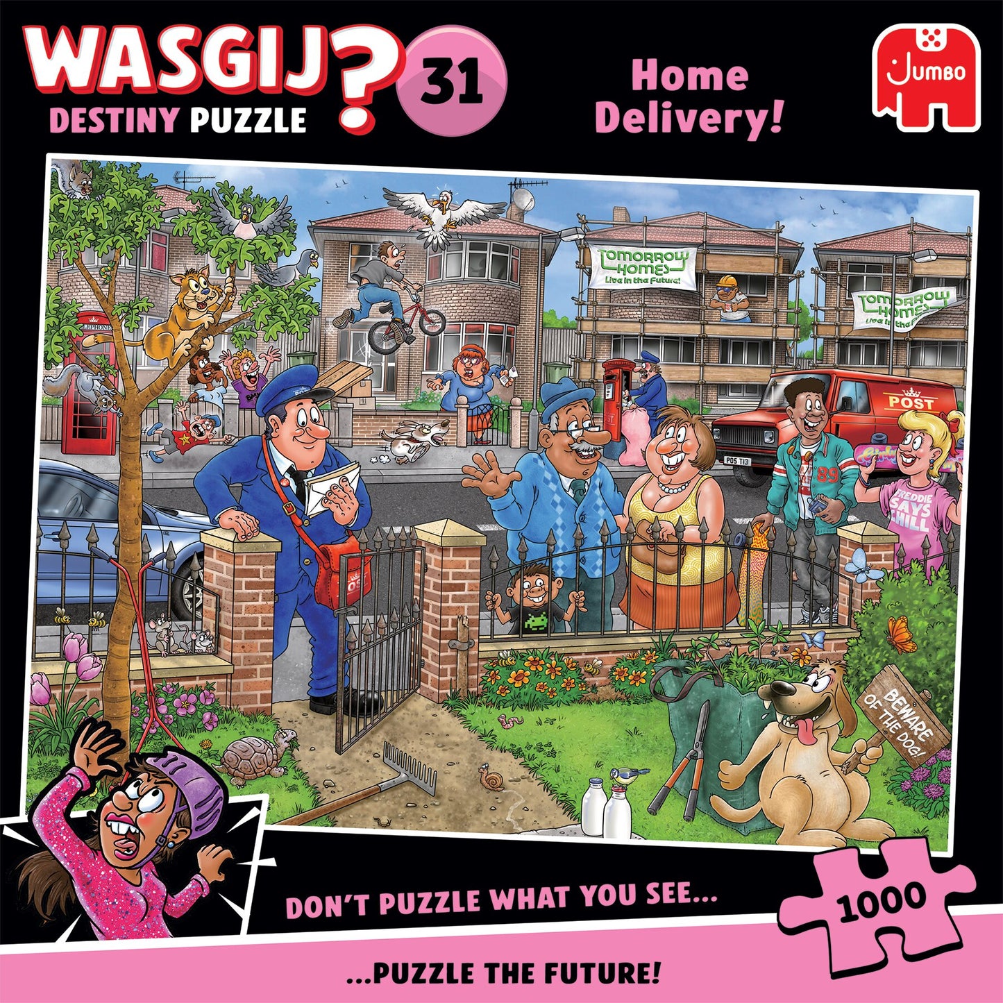 Wasgij Destiny 31 Home Delivery 1000 Piece Jigsaw Puzzle