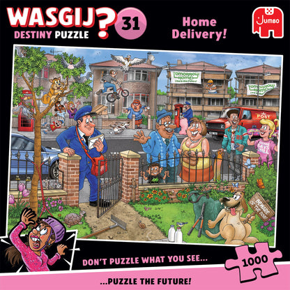 Wasgij Destiny 31 Home Delivery 1000 Piece Jigsaw Puzzle