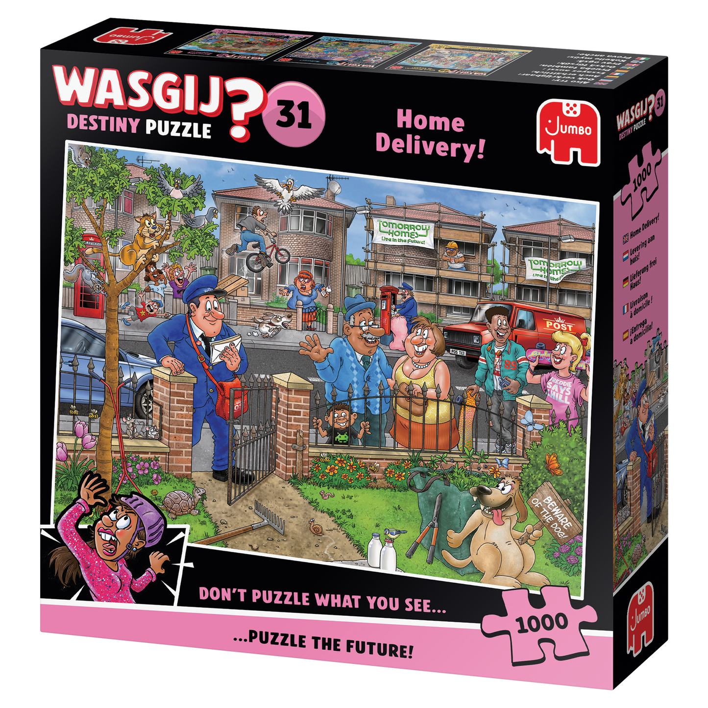 PRE-ORDER Wasgij Destiny 31 Home Delivery 1000 Piece Jigsaw Puzzle