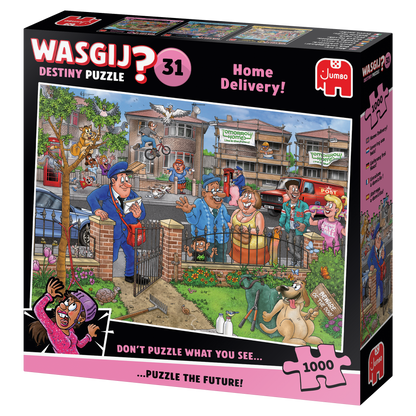 PRE-ORDER Wasgij Destiny 31 Home Delivery 1000 Piece Jigsaw Puzzle