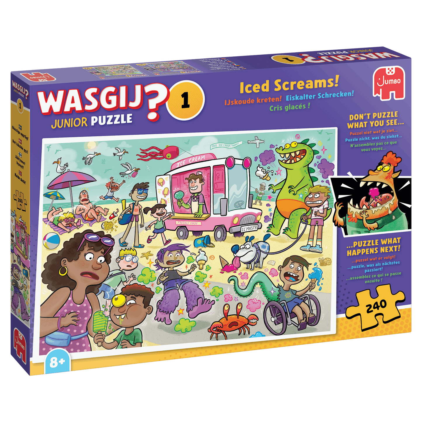Wasgij Junior 3 x 240 Piece Jigsaw Puzzle Bundle