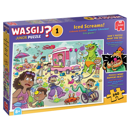 Wasgij Junior 1 Iced Screams 240 Piece Jigsaw Puzzle