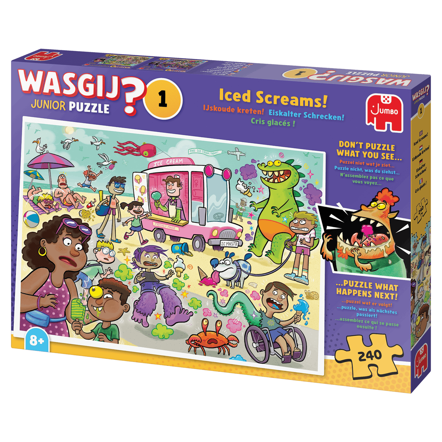 Wasgij Junior 3 x 240 Piece Jigsaw Puzzle Bundle
