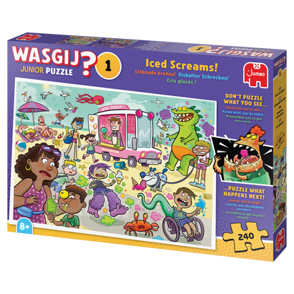 Wasgij Junior 1 Iced Screams 240 Piece Jigsaw Puzzle
