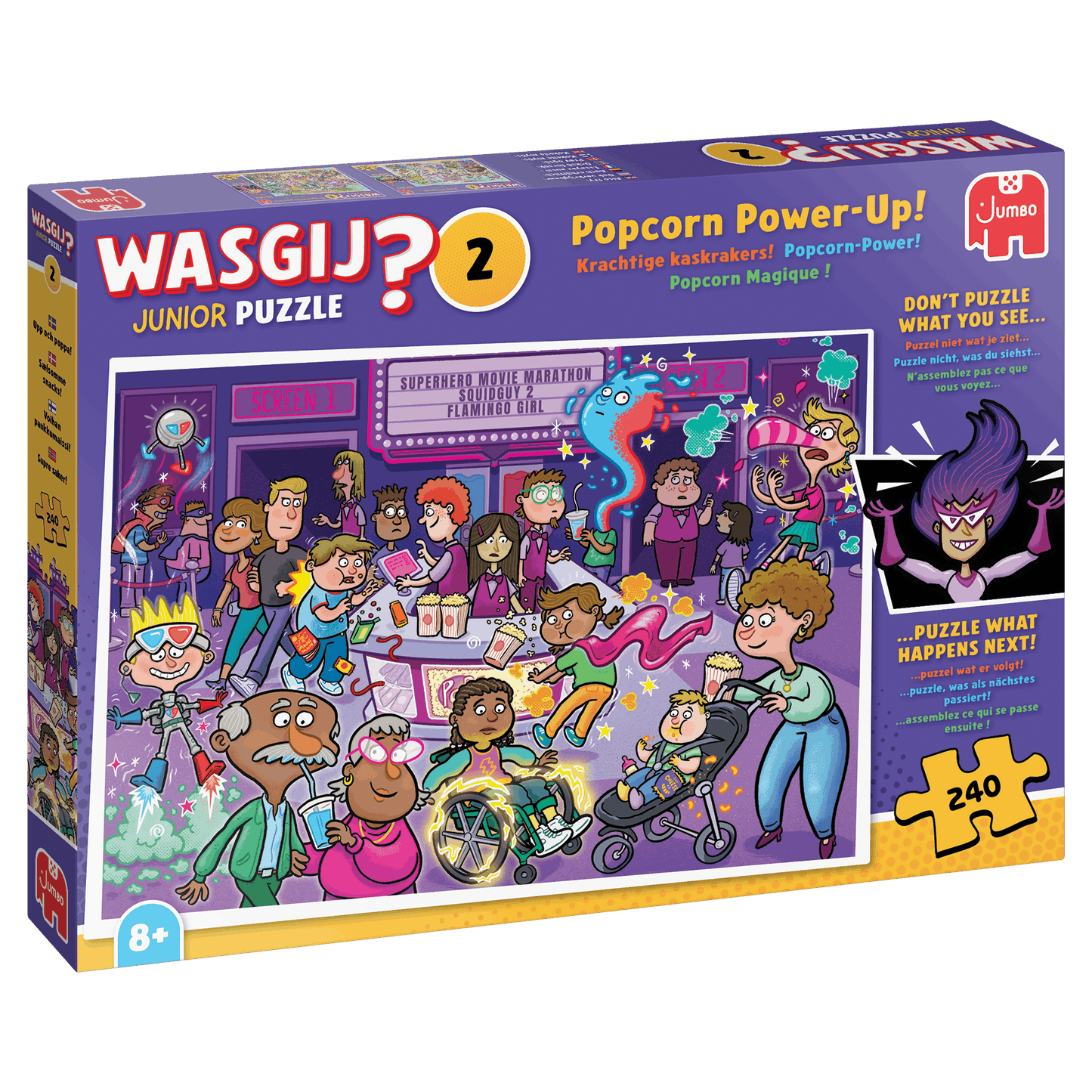 Wasgij Junior 3 x 240 Piece Jigsaw Puzzle Bundle