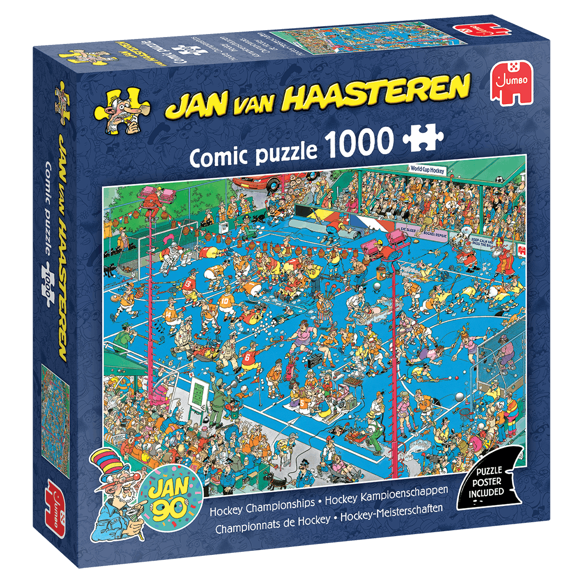 PRE-ORDER Jan van Haasteren Hockey Championship 1000 Piece Jigsaw Puzzle