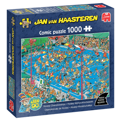 PRE-ORDER Jan van Haasteren Hockey Championship 1000 Piece Jigsaw Puzzle