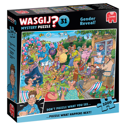 PRE-ORDER Wasgij Mystery 31 Gender Reveal! 1000 Piece Jigsaw Puzzle