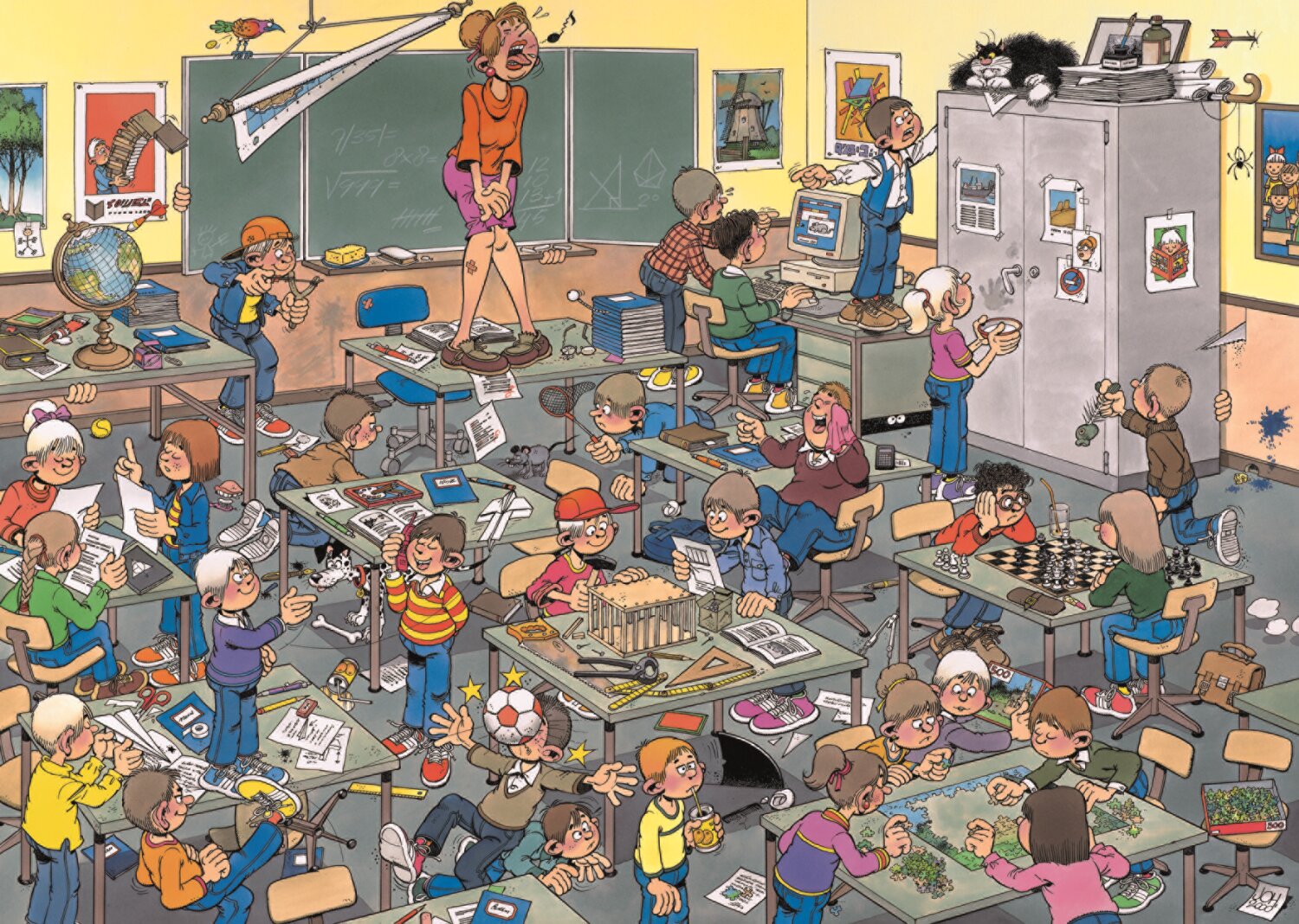 Jan van Haasteren - Find the Mouse 500 piece Jigsaw Puzzle – All Jigsaw ...