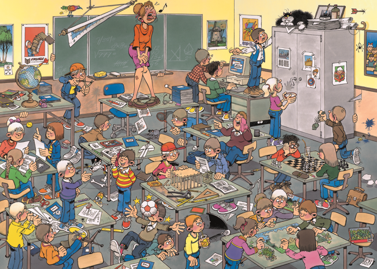 PRE-ORDER Jan van Haasteren - Find the Mouse 500 piece Jigsaw Puzzle