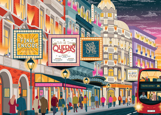 Falcon de Luxe Night at the Theatre 1000 Piece Jigsaw Puzzle