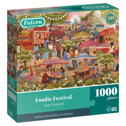 Falcon de luxe Foodie Festival 1000 Piece Jigsaw Puzzle