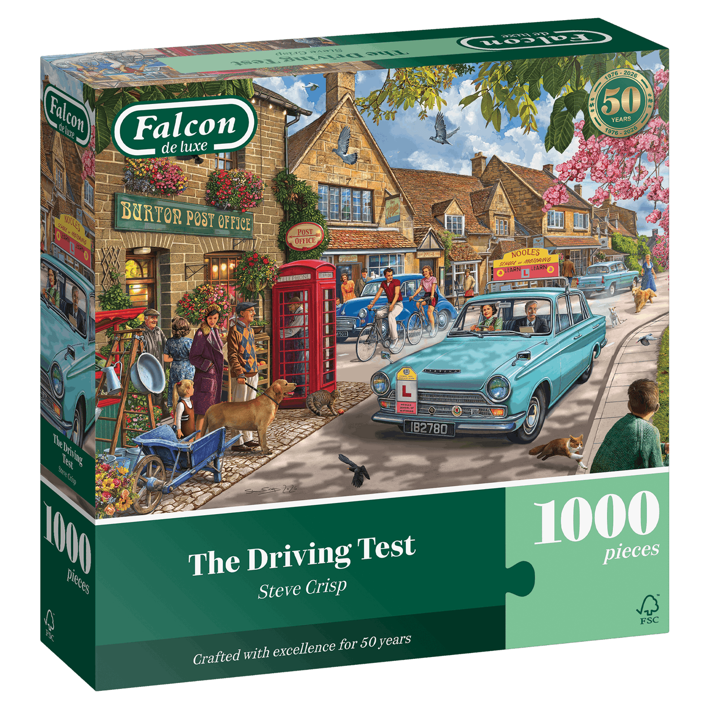 PRE-ORDER Falcon de luxe The Driving Test 1000 Piece Jigsaw Puzzle
