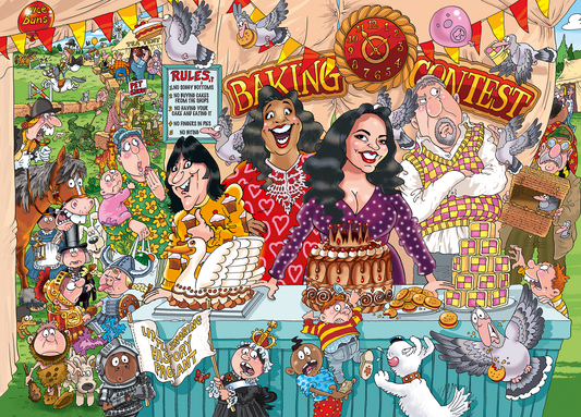 PRE-ORDER Wasgij Original Bake Off 1000 Piece Jigsaw Puzzle