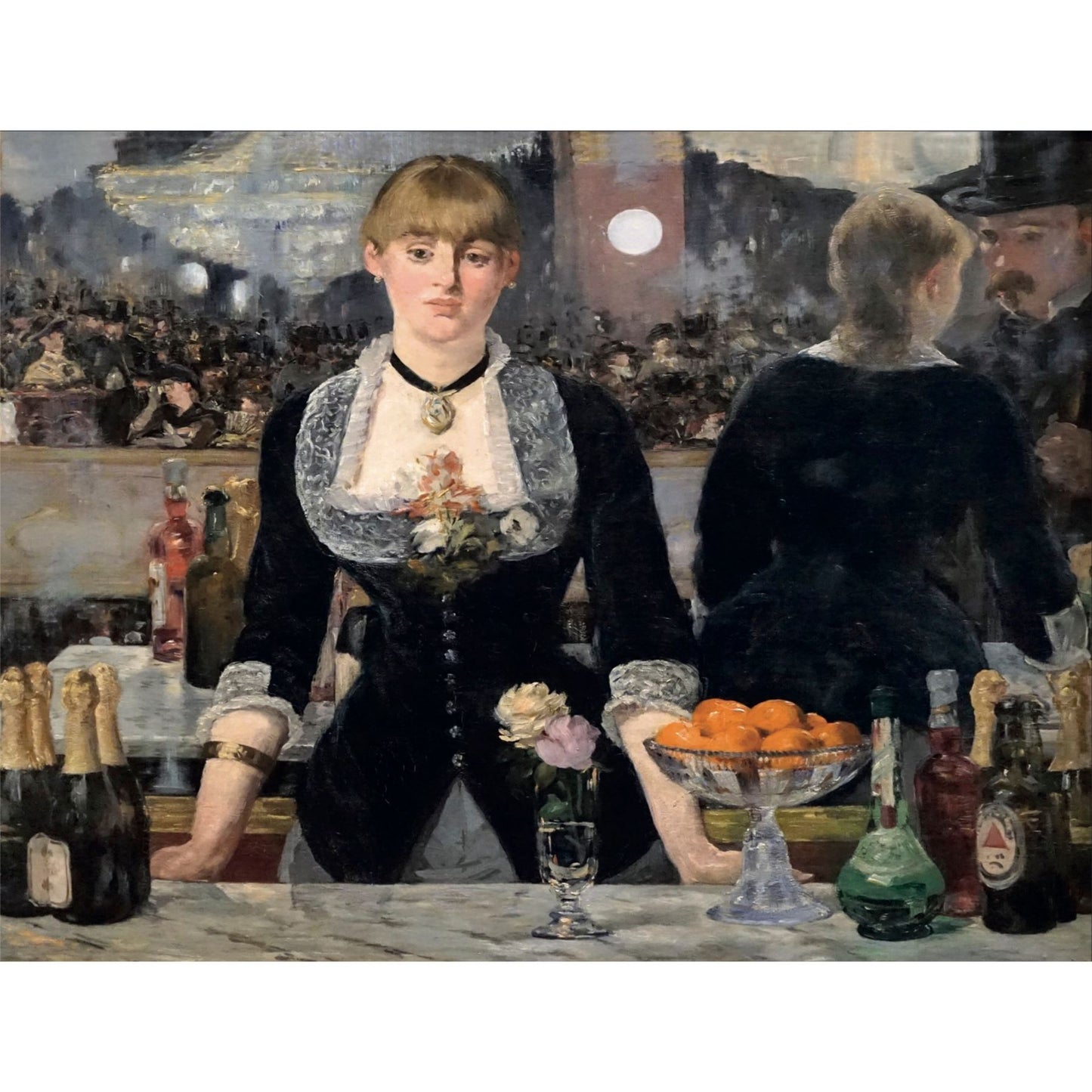 A Bar at the Folies-Bergère Famous Fine Art Jigsaw Puzzle by Édouard Manet