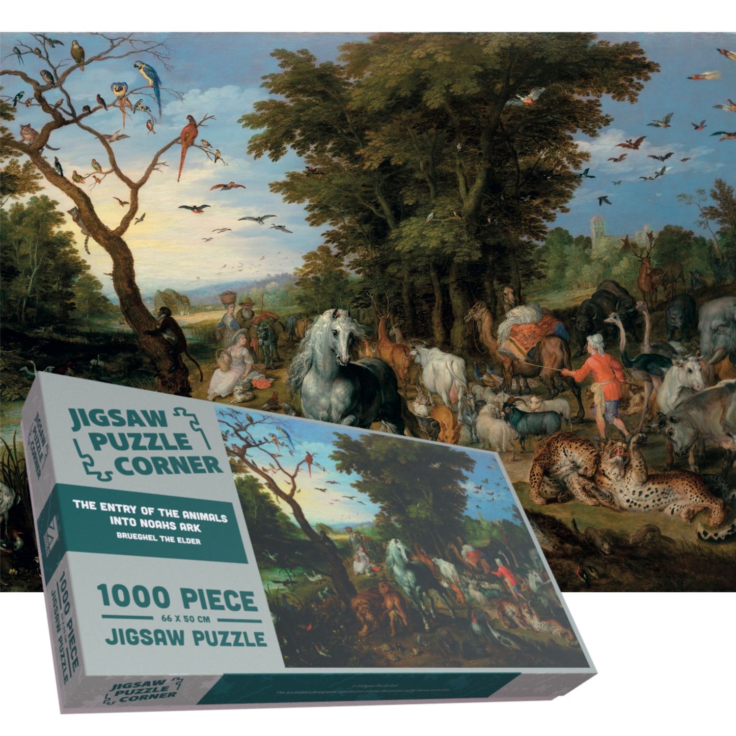 Brueghel the Elder - The Entry of the Animals Into Noahs Ark