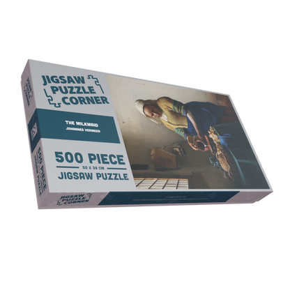 The Milkmaid by Johannes Vermeer 1000 or 500 Piece Jigsaw Puzzle