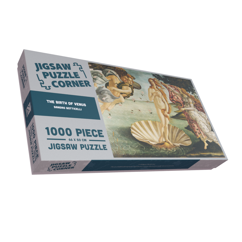 The Birth of Venus by Sandro Botticelli 1000 or 500 Piece Jigsaw Puzzle