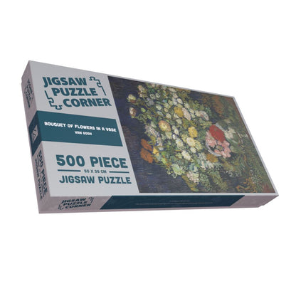 Bouquet of Flowers in a Vase by Van Gogh 1000 or 500 Piece Jigsaw Puzzle