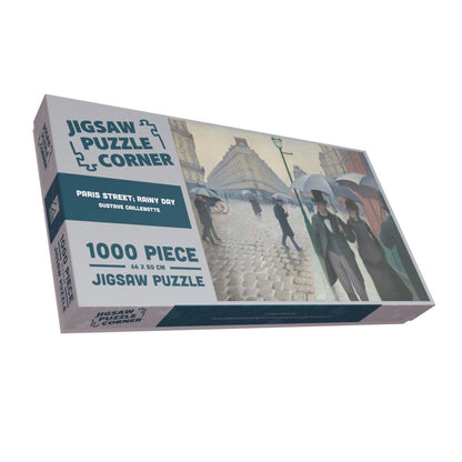 Paris Street Rainy Day by Gustave Caillebotte 1000 or 500 Piece Jigsaw Puzzle