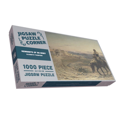 Elizabeth Thompson - Remnants of an Army 1000 or 500 Piece Jigsaw Puzzle